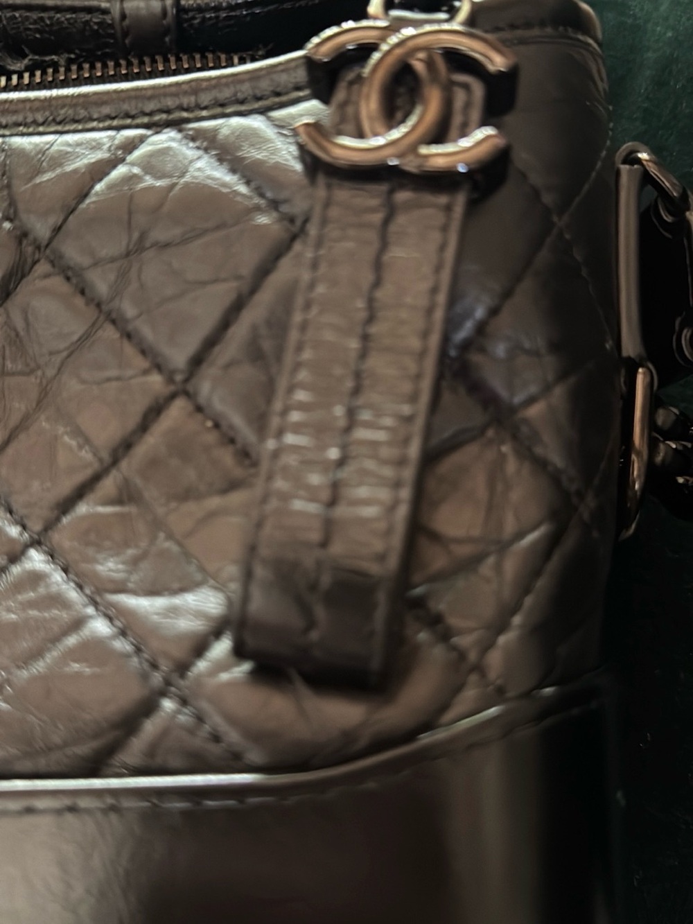 CHANEL Ages Calfskin Small Gabrielle Hobo in So Black - Picture 7 of 13
